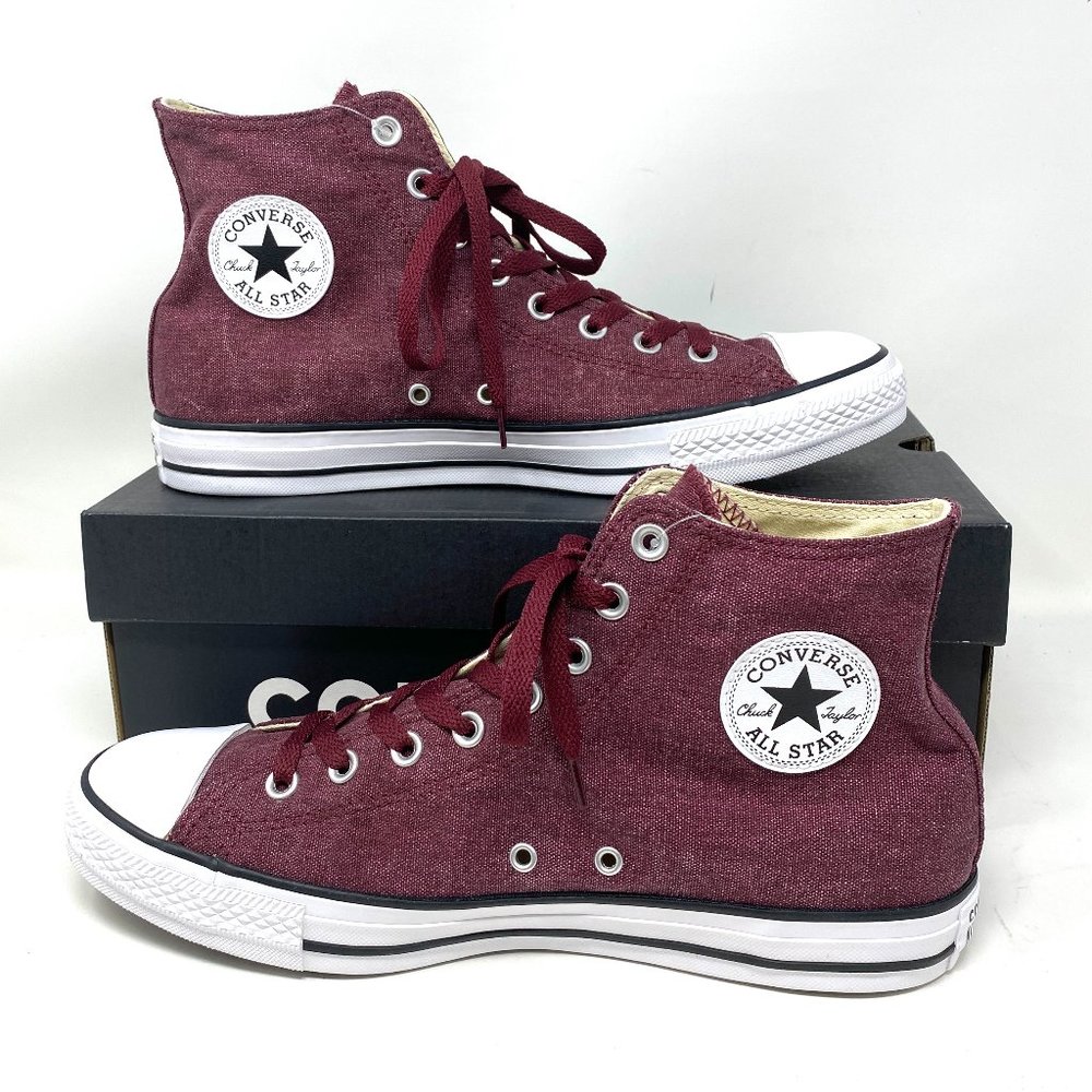 Converse Chuck Taylor AS Canvas HighTop Burgundy M - Picture 2 of 8